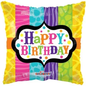 Animal Print Birthday Gelli